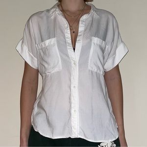 Anthropologie Cloth & Stone Breezy button down blouse